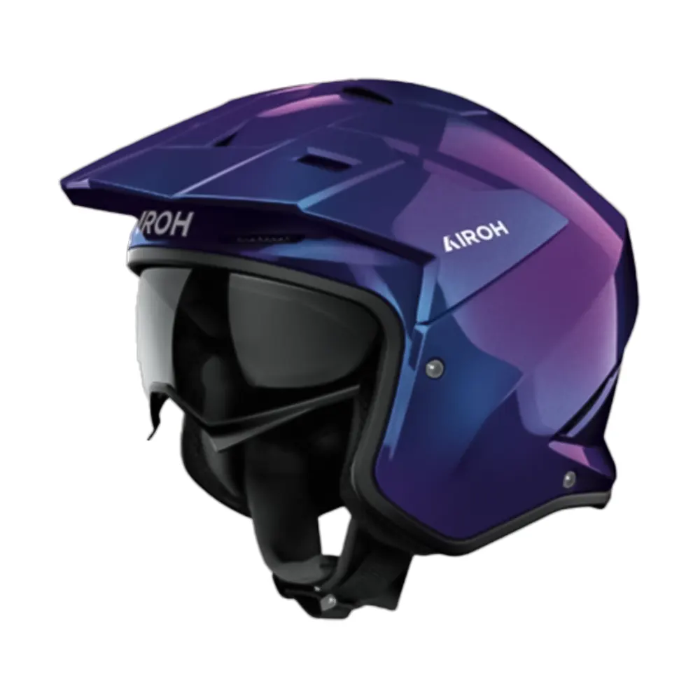 CASCO AIROH JET KOBAKT SHIMMER MORADO