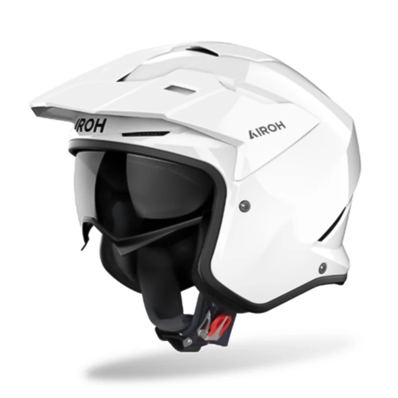CASCO AIROH JET KOMBAKT BLANCO