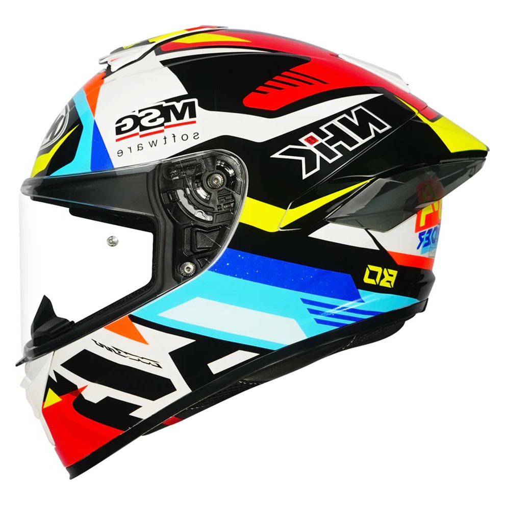 CASCO NHK K5R BO BENDSNEYDER #9 NEGRO BLANCO ROJO