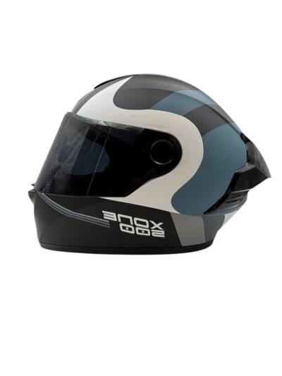CASCO X-ONE X-500 RS LAMINYORA AZUL BLANCO