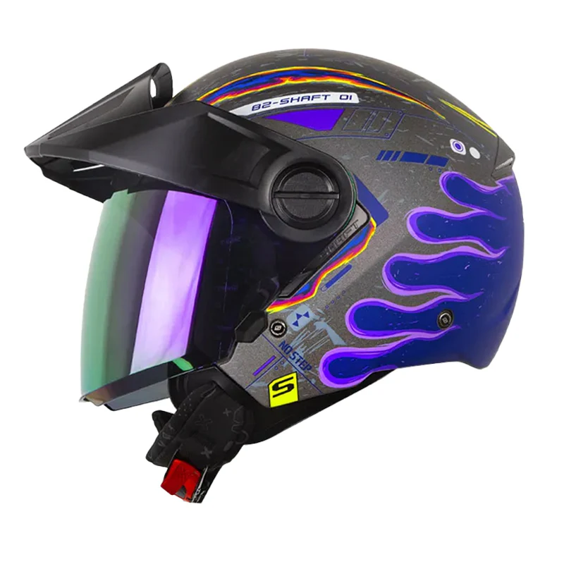 CASCO SHAFT 212 JET-XX CAMALEON MORADO