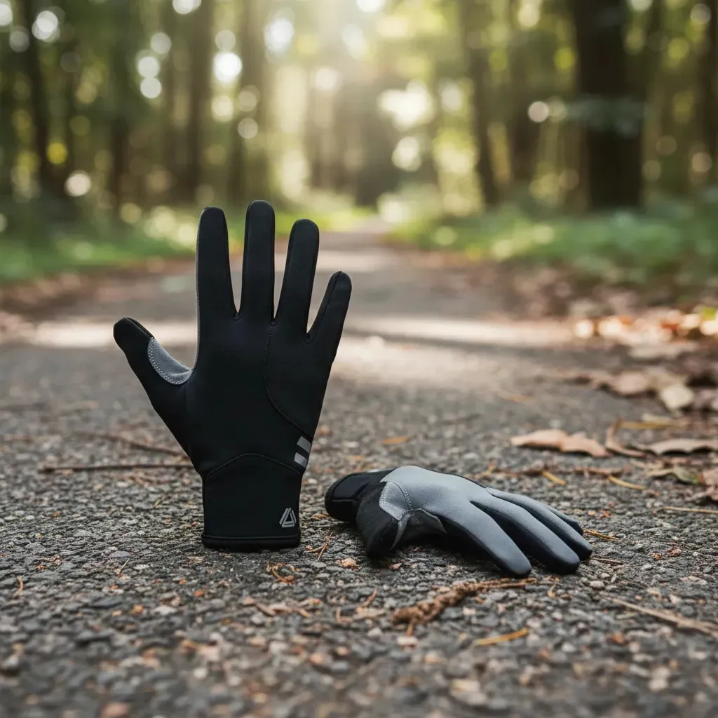 GUANTES LARGOS GW HOTLY NEGRO
