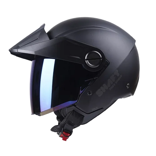 CASCO SHAFT 212 SOLID NEGRO MATE GRIS