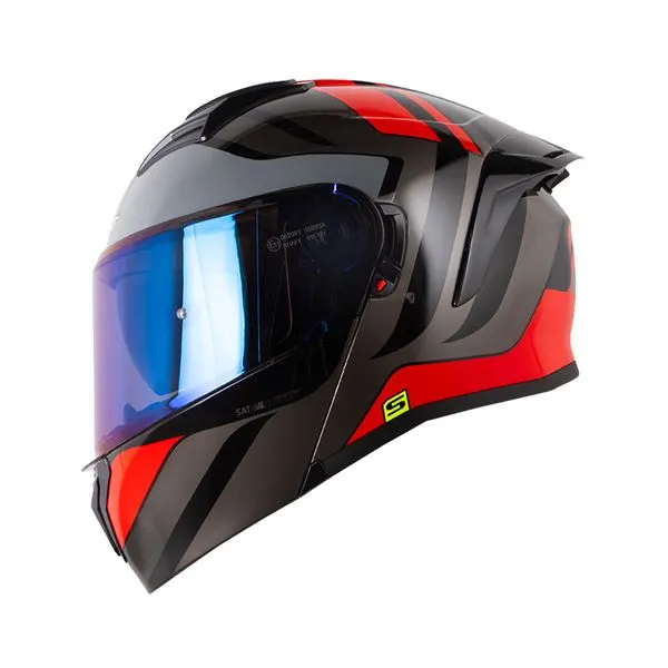 CASCO SHAFT 3820SP MENTOX NEGRO ROJO MATE