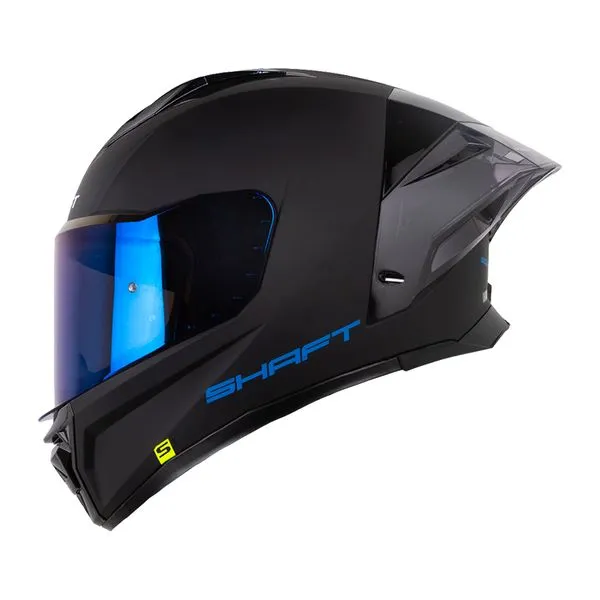CASCO SHAFT 596SP SOLID NEGRO MATE AZUL