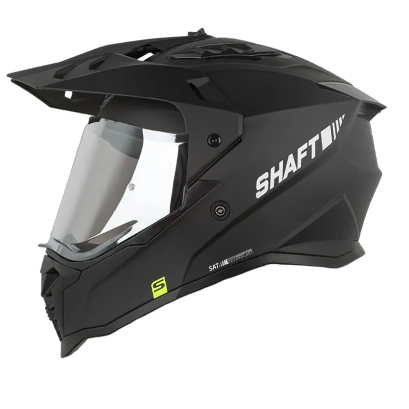 CASCO SHAFT MX360 SOLID NEGRO SILVER MATE