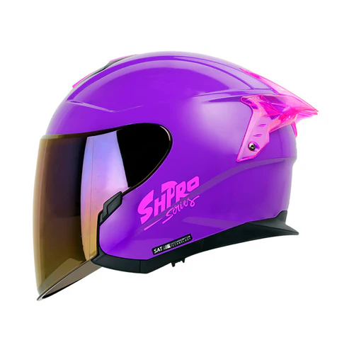 CASCO SHAFT PRO 240DV SOLID MORADO CLARO BRILLANTE