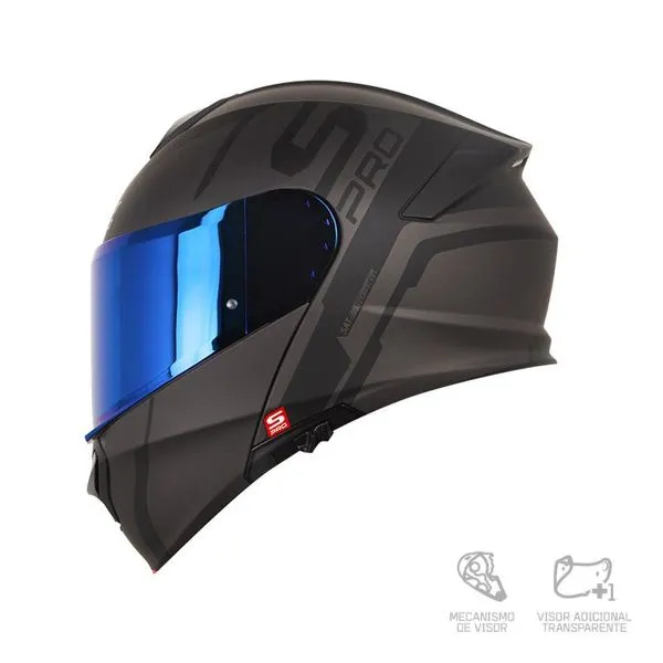 CASCO SHAFT PRO 4000DV WONDER NEGRO GRIS MATE