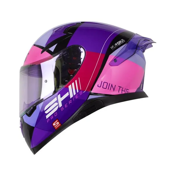 CASCO SHAFT PRO 612DV COP MORADO CLARO MORADO BRILLANTE